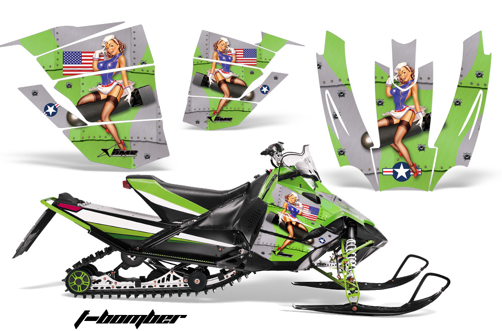 Arctic Cat Sno Pro Graphics Kit TBomber G